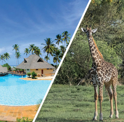 Combiné Neptune Pwani Beach Resort & Spa 5* & Safari 2 nuits dans la réserve de Selous en avion, Séjour Tanzanie, Zanzibar par Ôvoyages Combiné Neptune Pwani Beach Resort & Spa 5* & Safari 2 nuits dans la réserve de Selous en avion, Séjour Tanzanie, Zanzibar par Ôvoyages