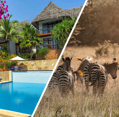Ôclub Experience Sultan Sands Island Resort & Spa 4* Sup + Safari 2 nuits, Séjour Tanzanie, Zanzibar par Ôvoyages Ôclub Experience Sultan Sands Island Resort & Spa 4* Sup + Safari 2 nuits, Séjour Tanzanie, Zanzibar par Ôvoyages