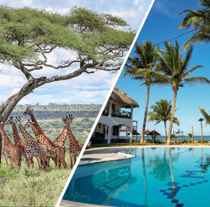 Combiné Ôclub Experience Nest Style Beach Hotel 4* & Safari 2 Nuits, Séjour Tanzanie, Zanzibar par Ôvoyages Combiné Ôclub Experience Nest Style Beach Hotel 4* & Safari 2 Nuits, Séjour Tanzanie, Zanzibar par Ôvoyages
