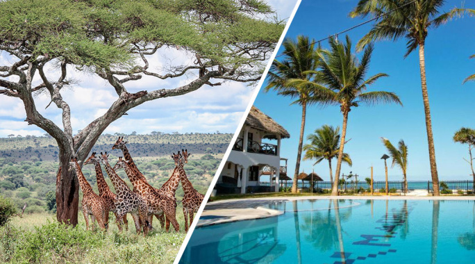 Combiné Ôclub Experience Nest Style Beach Hotel 4* & Safari 2 Nuits, Séjour Tanzanie, Zanzibar par Ôvoyages Combiné Ôclub Experience Nest Style Beach Hotel 4* & Safari 2 Nuits, Séjour Tanzanie, Zanzibar par Ôvoyages