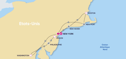 Circuit Capitales de l'Est & Extension à New York, Circuit Etats-Unis, New York par Ôvoyages Circuit Capitales de l'Est & Extension à New York, Circuit Etats-Unis, New York par Ôvoyages