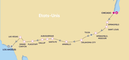 Circuit Centenaire Route 66, Circuit Etats-Unis, Côte Ouest par Ôvoyages Circuit Centenaire Route 66, Circuit Etats-Unis, Côte Ouest par Ôvoyages