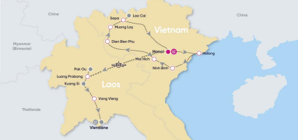 Circuit Beauté du Nord Vietnam & Laos 4* & 5*, Circuit Laos par Ôvoyages Circuit Beauté du Nord Vietnam & Laos 4* & 5*, Circuit Laos par Ôvoyages